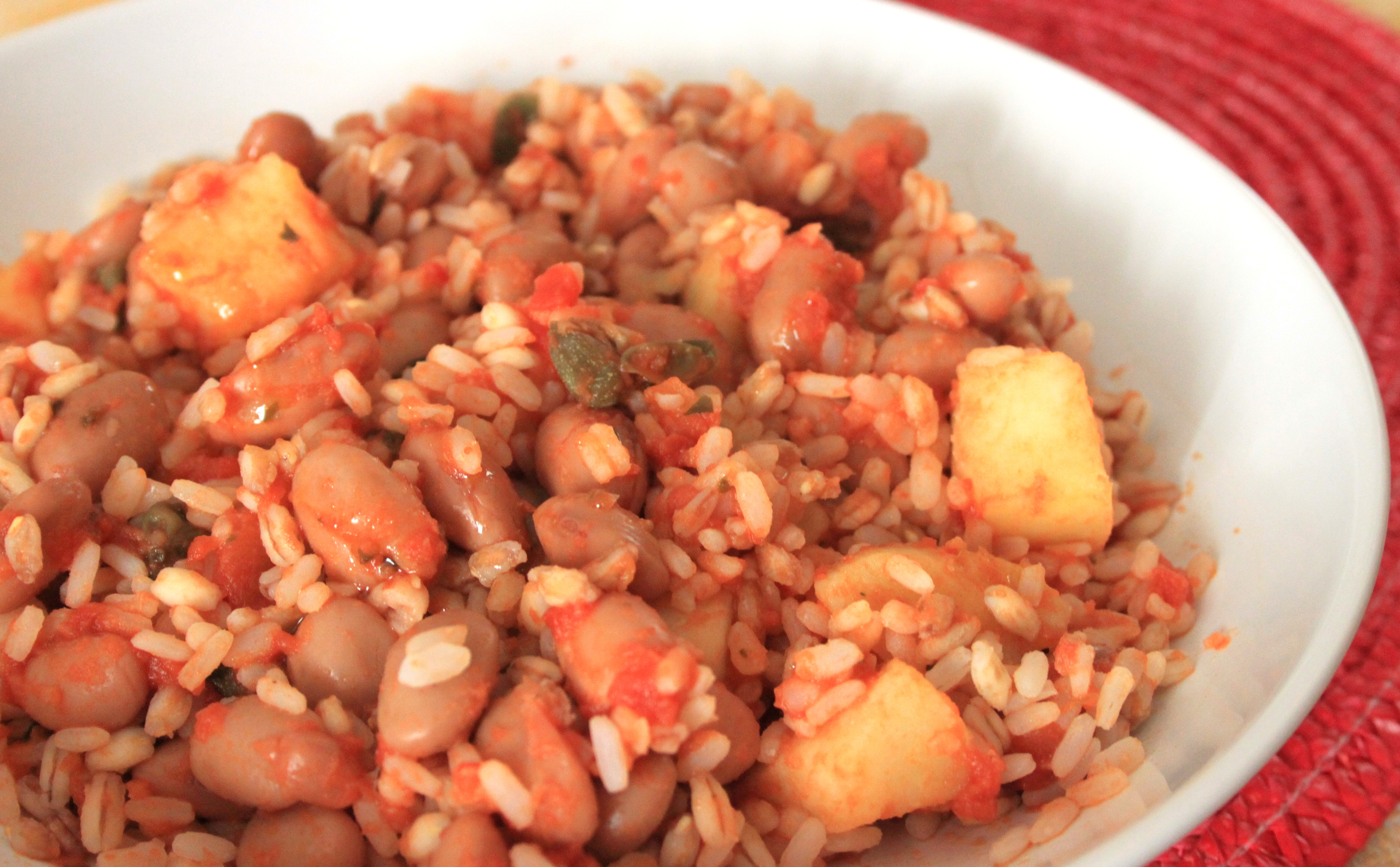 INSALATA TIEPIDA DI RISO FARRO ED ORZO