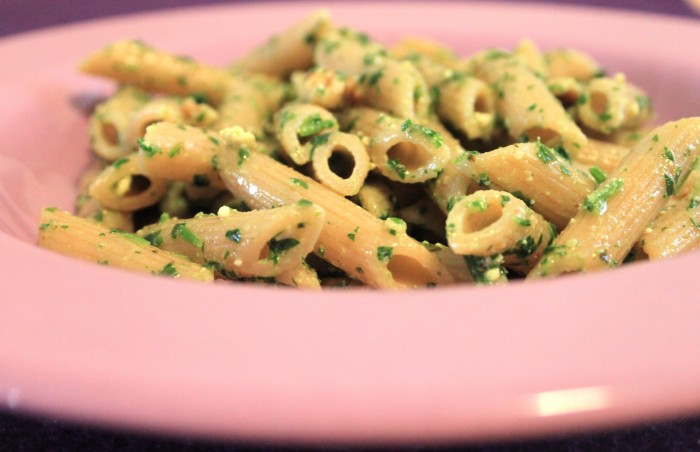 PASTA AL PESTO DI PREZZEMOLO FAI DA ME