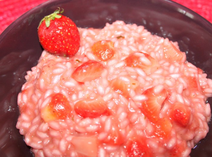 RISOTTO ALLE FRAGOLE