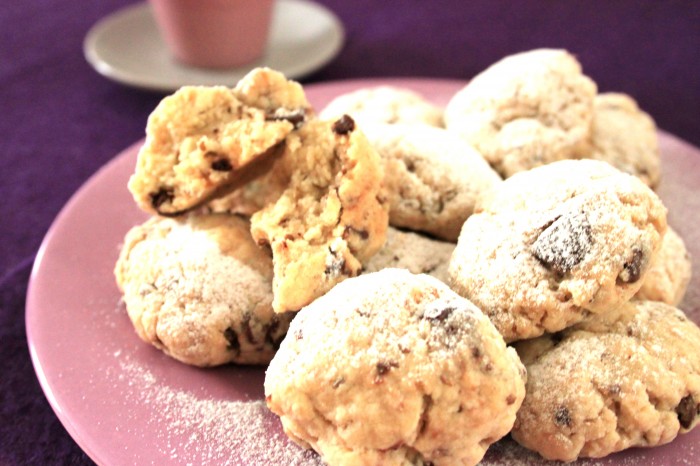 Biscotti all'anice e cioccolato