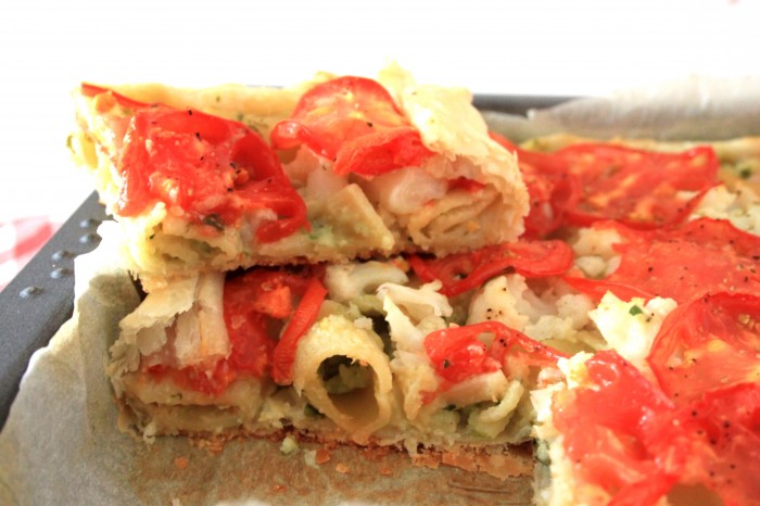 TORTA SALATA AL CAVOLFIORE