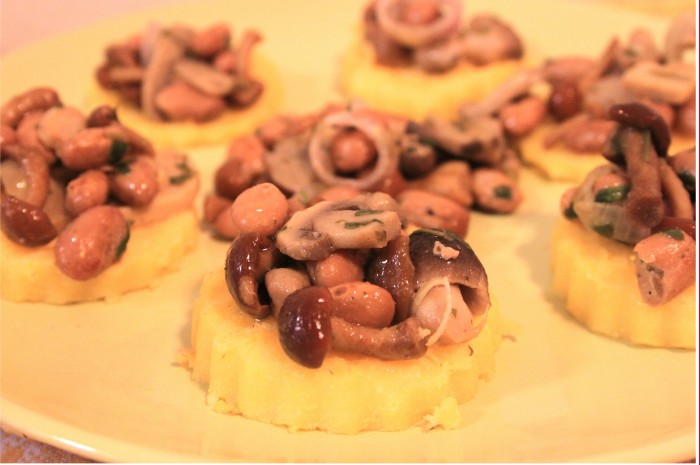 CROSTINI DI POLENTA