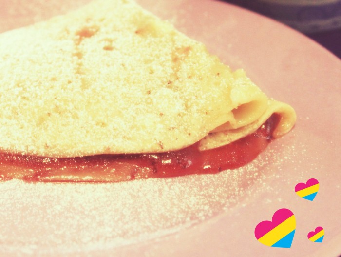 crepes dolci senza uova strawberry dream