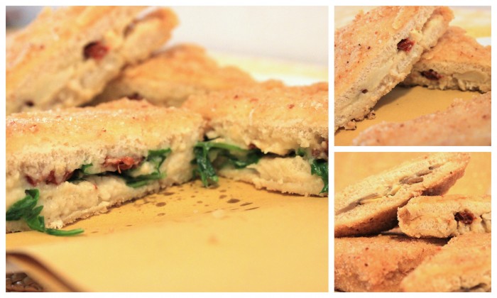 mozzarella in carrozza vegan