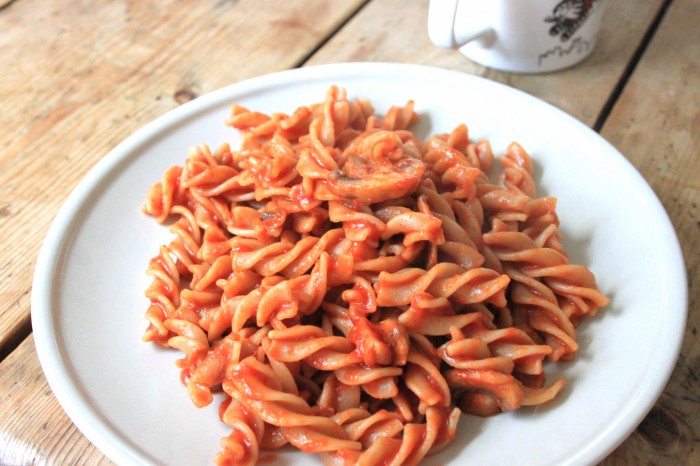 chilli pasta ai funghi