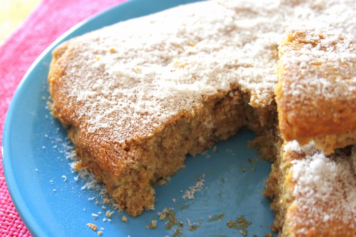 torta allo zenzero vegan