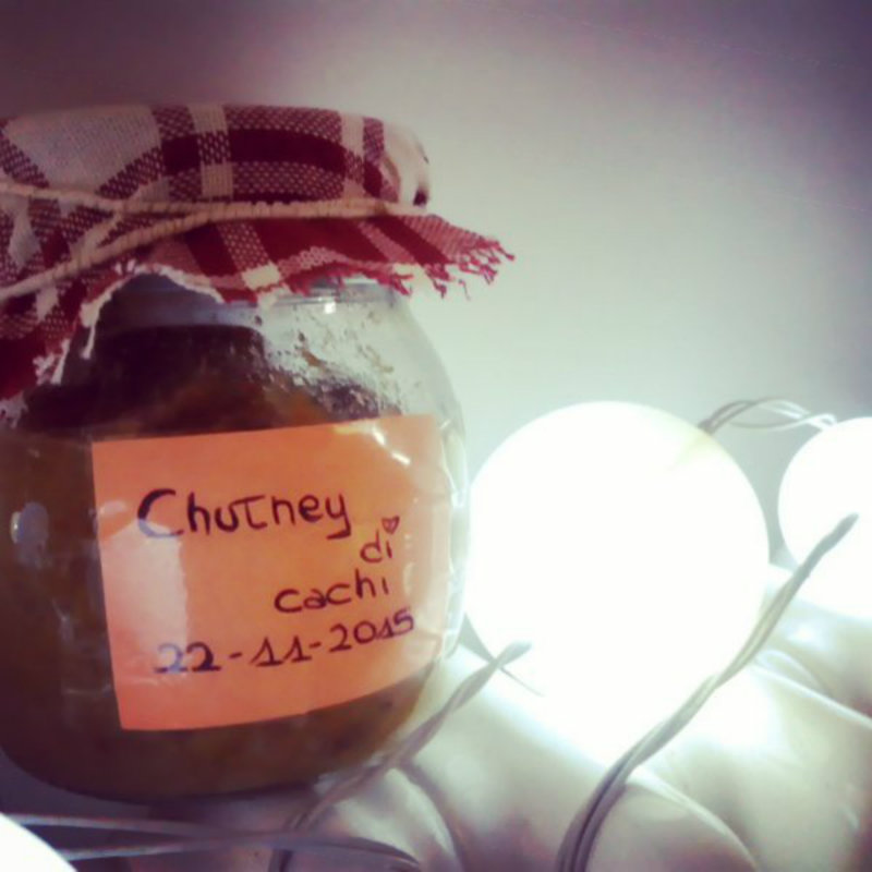 chutney di cachi