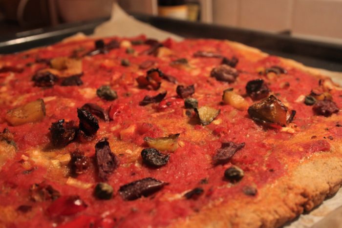 Pizza senza glutine: la ricetta vegan