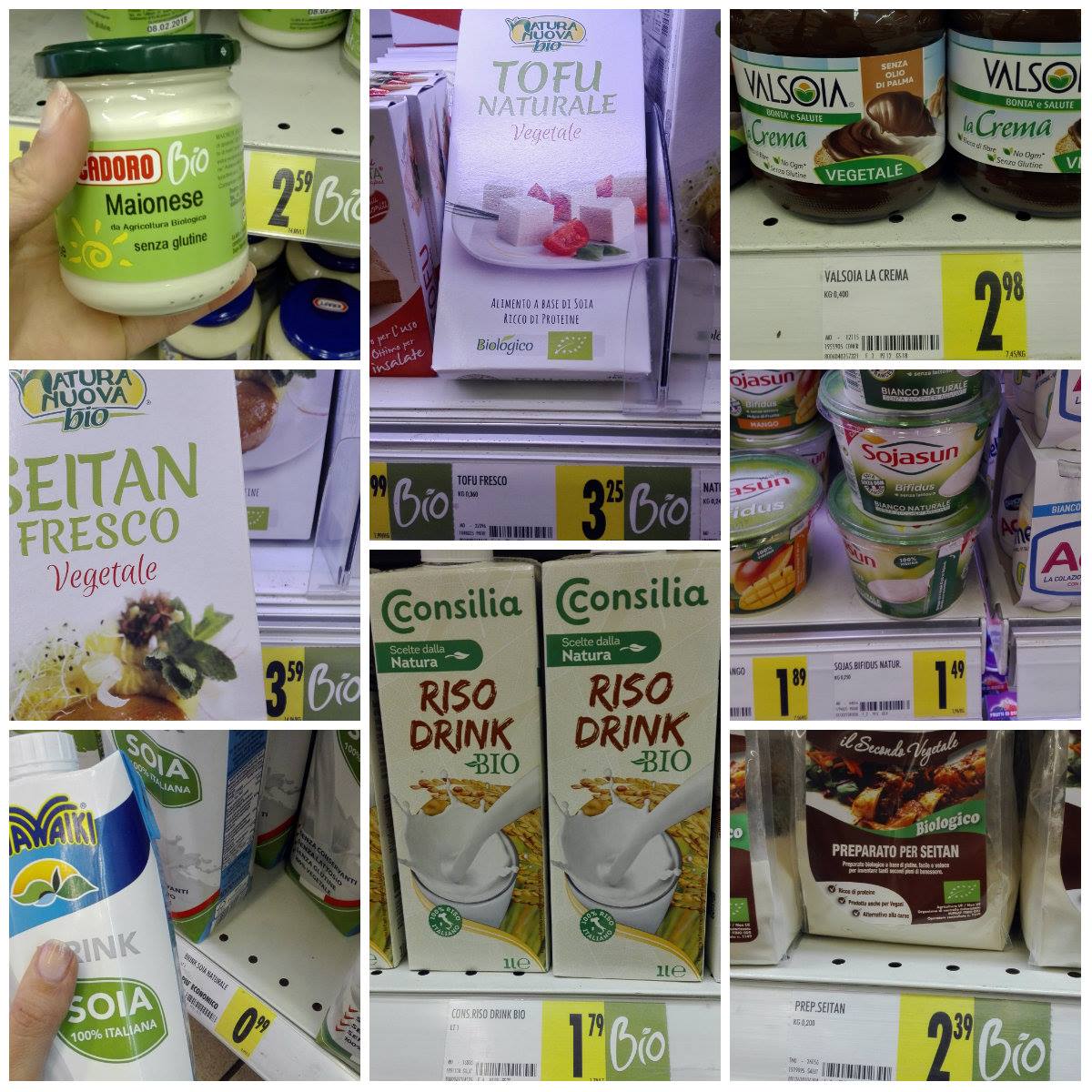 Cosa comprare di vegano al supermercato?