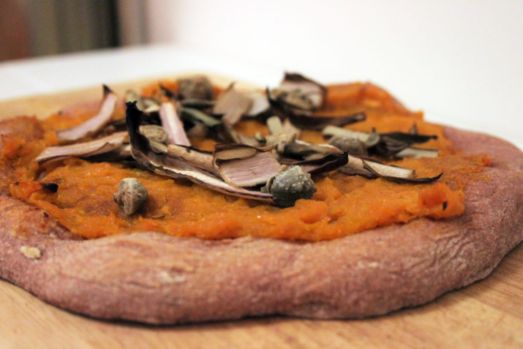 Pizza rosa ricetta vegan