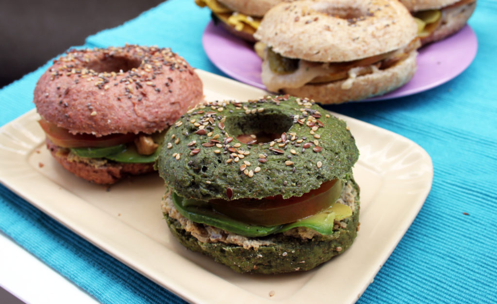 Ricetta facile bagel vegan