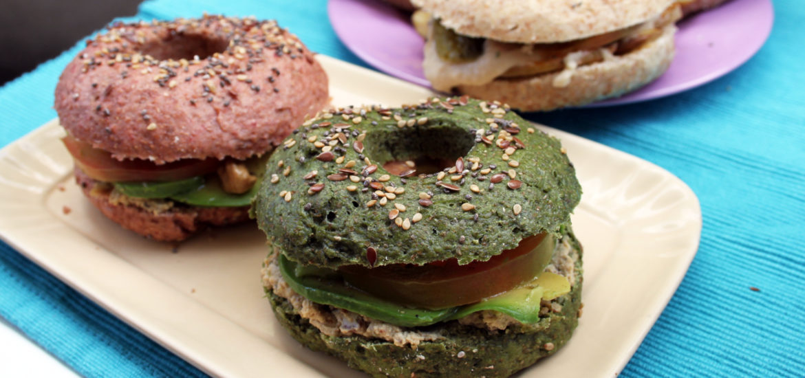 Ricetta facile bagel vegan