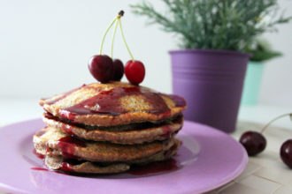 pancake vegan integrali senza zucchero