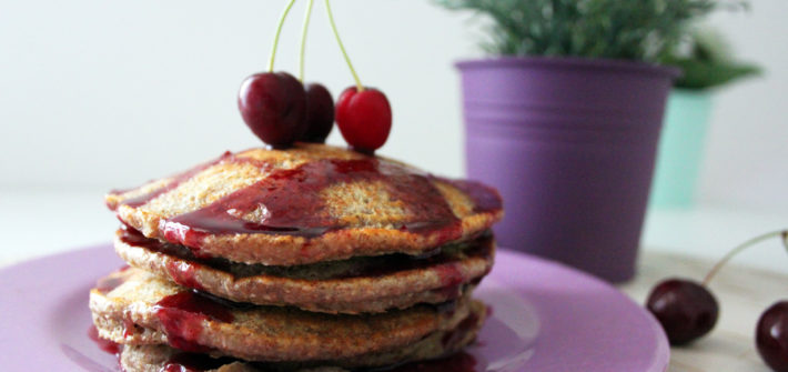 pancake vegan integrali senza zucchero