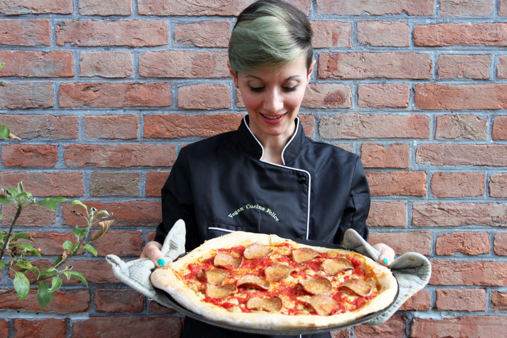 Ny Style Vegan pizza ricetta