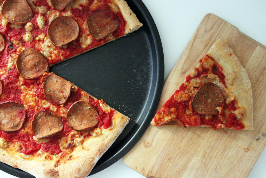 Ny Style vegan pizza