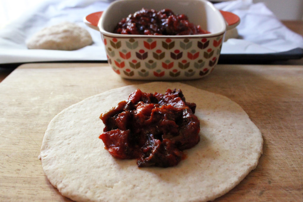 panzerotti ai funghi vegan ricetta