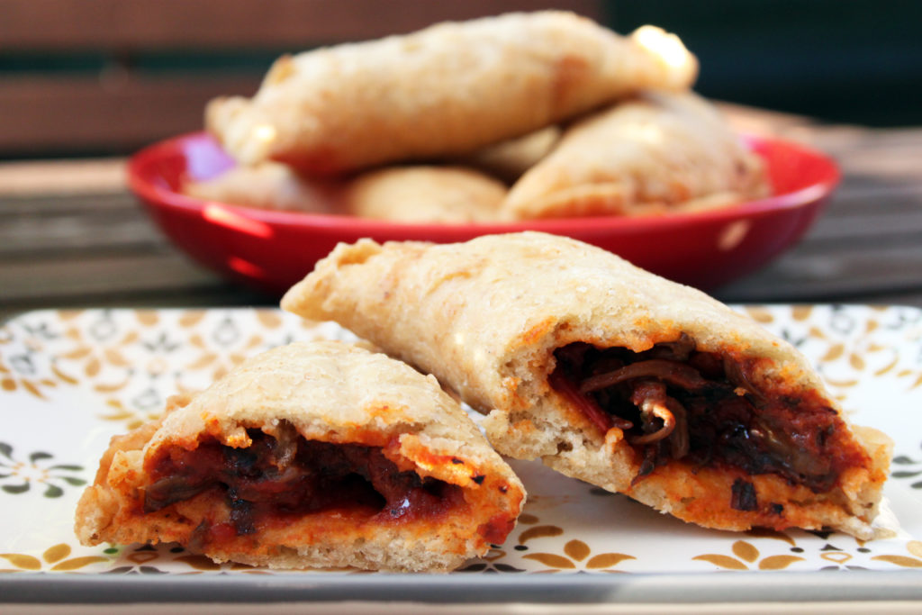 panzerotti ai funghi vegan ricetta