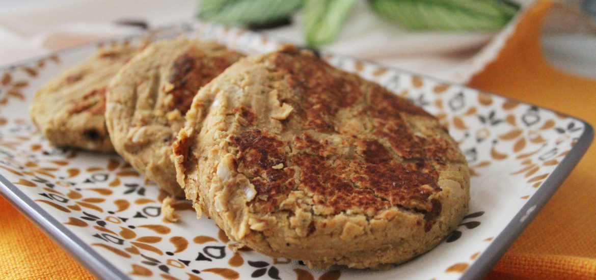 hamburger di ceci vegan