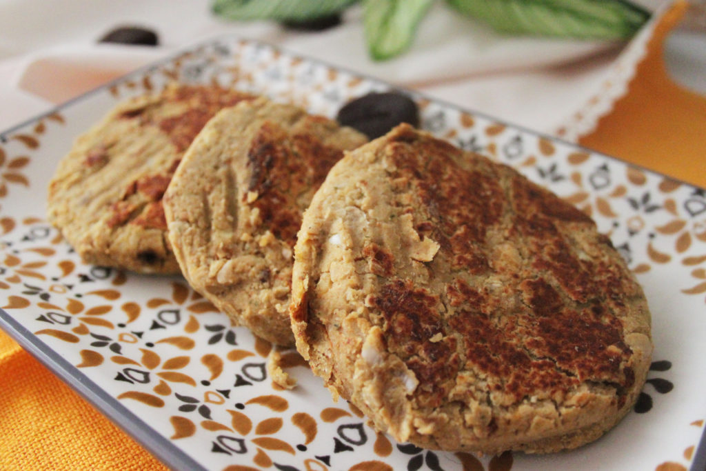 hamburger di ceci vegan