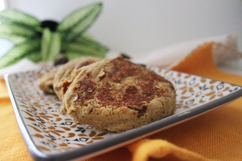 hamburger di ceci vegan