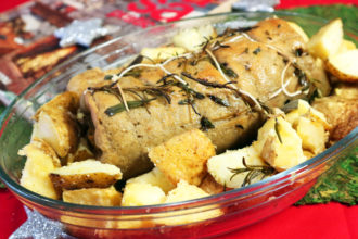 arrosto vegano ripieno di seitan