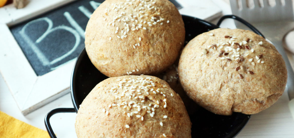 panini vegani per hamburger fatti in casa