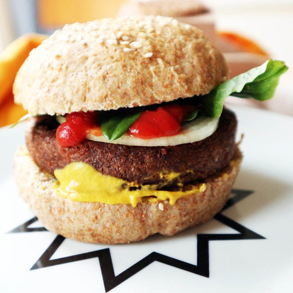 panini per hamburger vegan fattti in casa