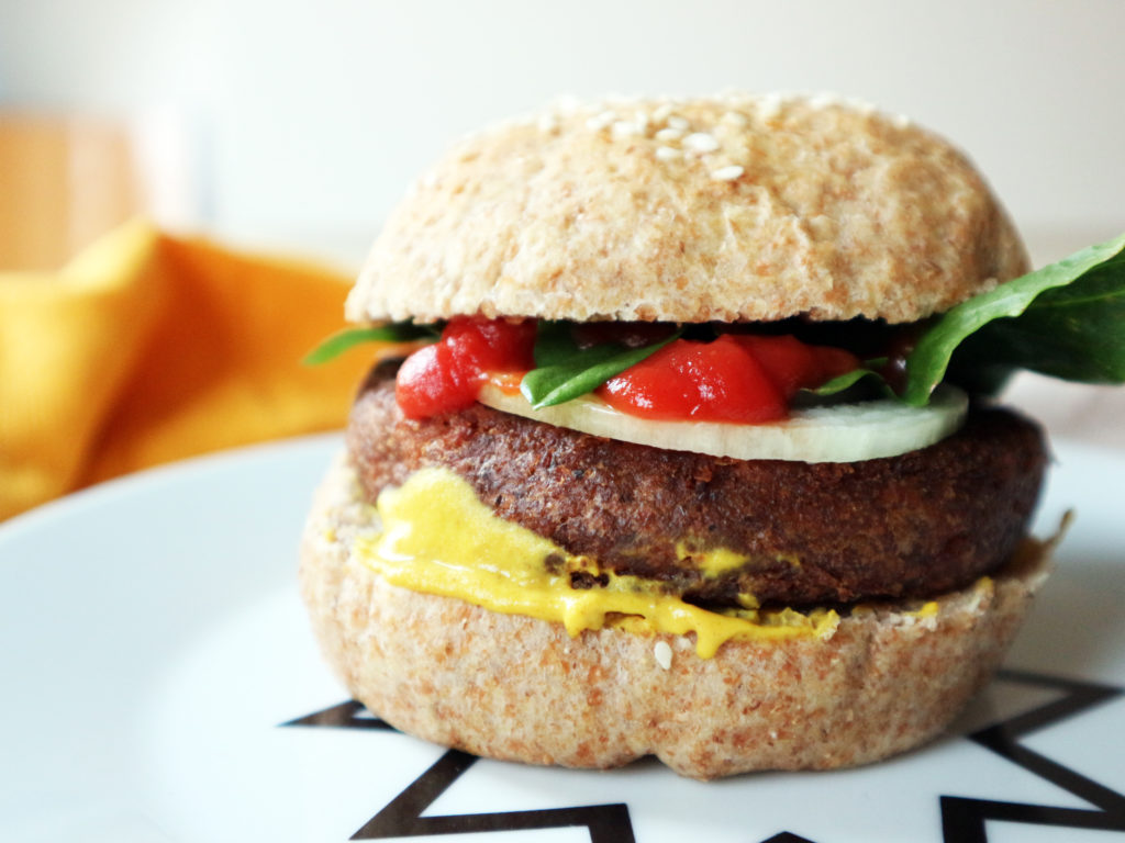 panini per hamburger vegan fattti in casa