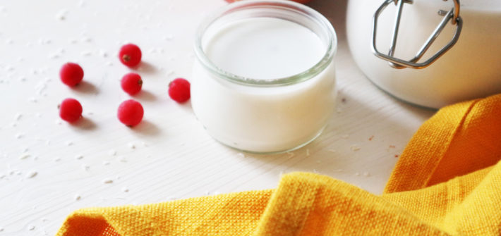 yogurt vegan al cocco fatto in casa