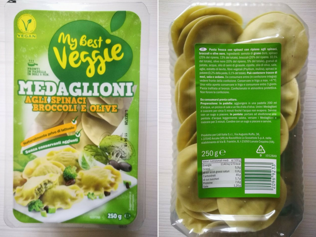 ravioli vegan marche in vendita