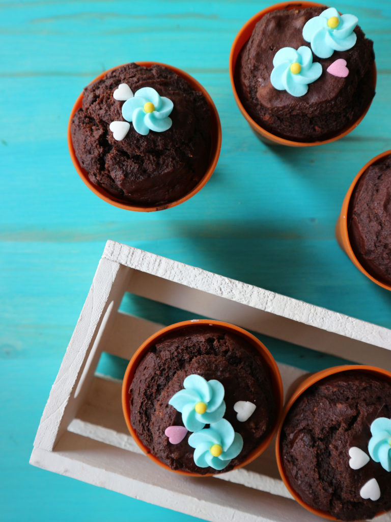 muffin vegan cioccolato fondente ricetta
