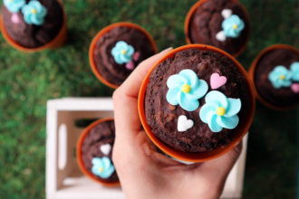 muffin vegan cioccolato fondente ricetta