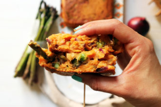 frittata vegan di asparagi