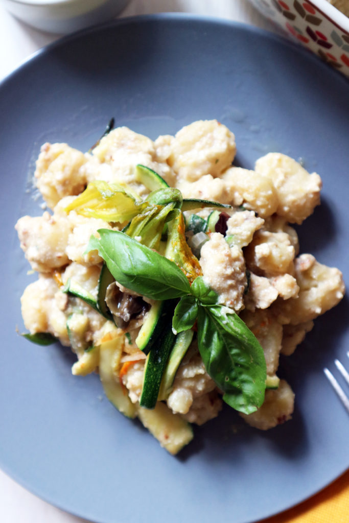 gnocchetti vegan al sugo di tofu