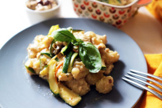 gnocchi vegan con sugo di tofu