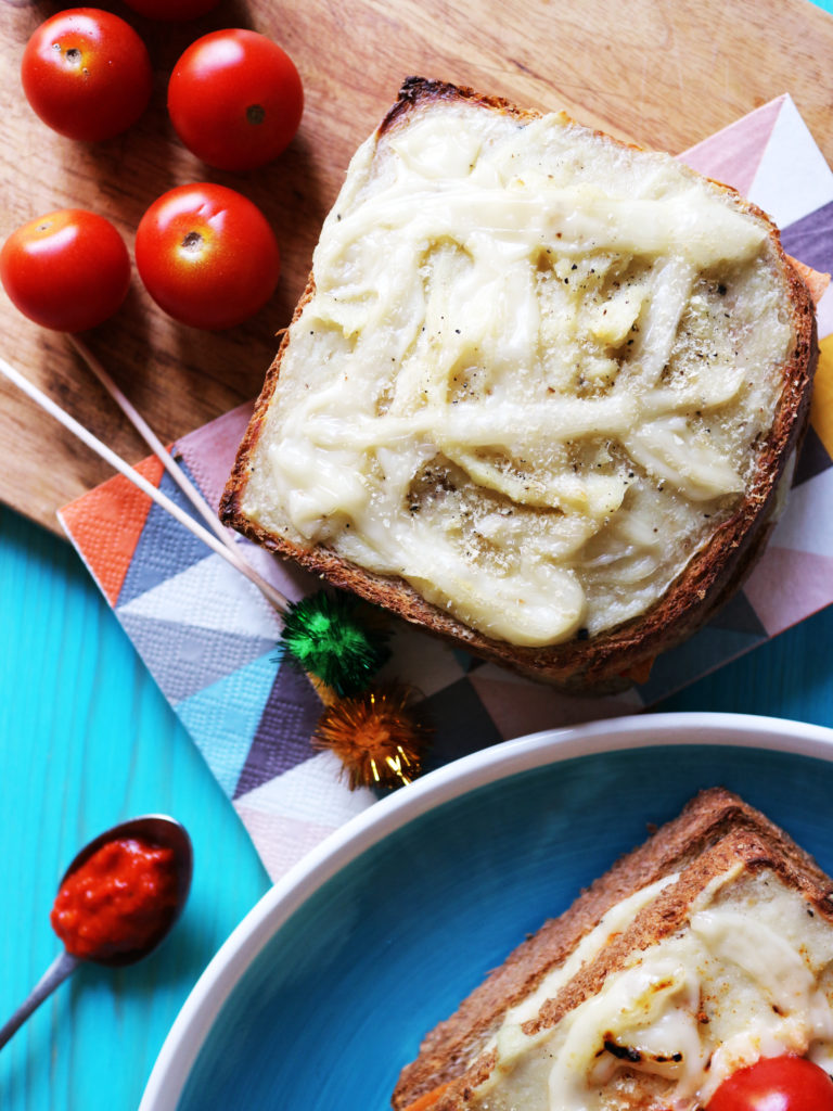 croque monsieur vegan ricetta