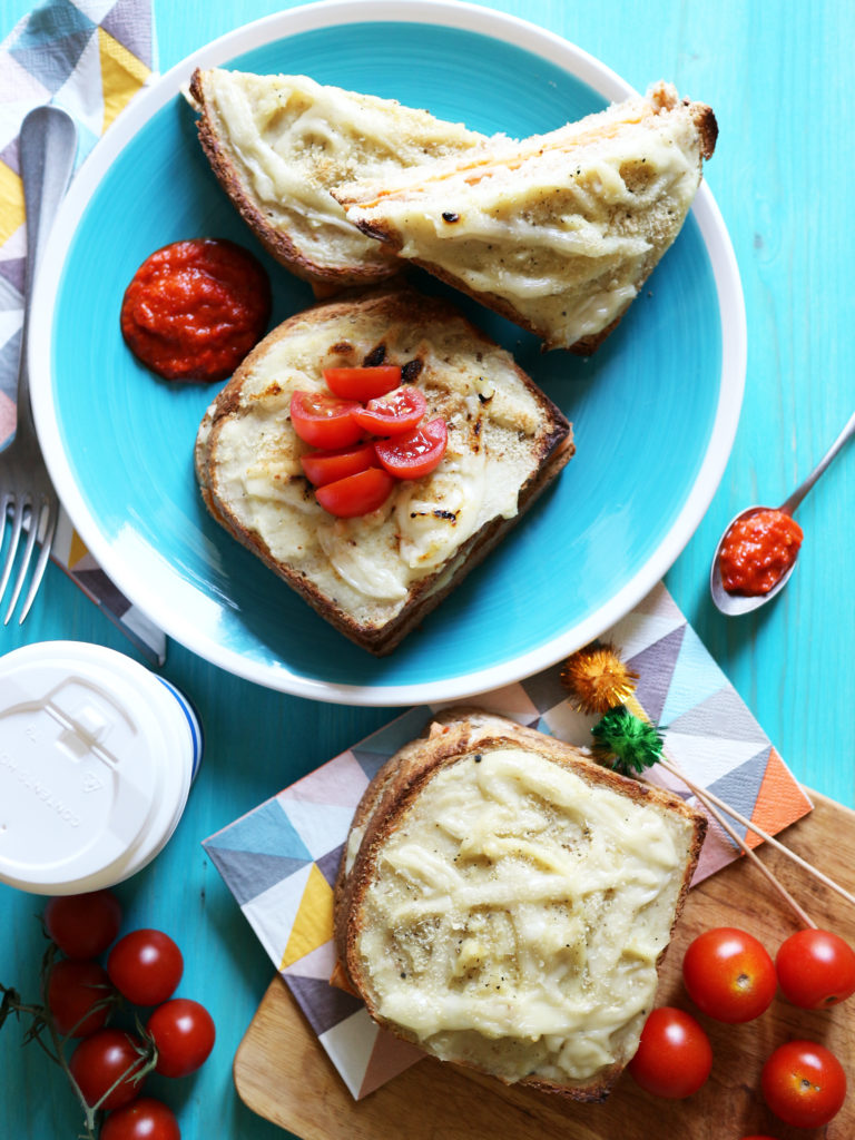 croque monsieur vegan ricetta