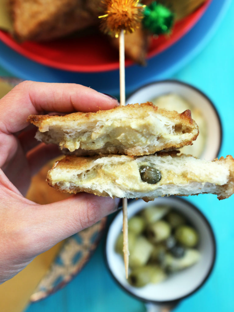 mozzarella in carrozza vegan