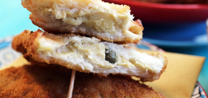 mozzarella in carrozza vegan