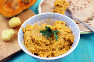 hummus di zucca e ceci