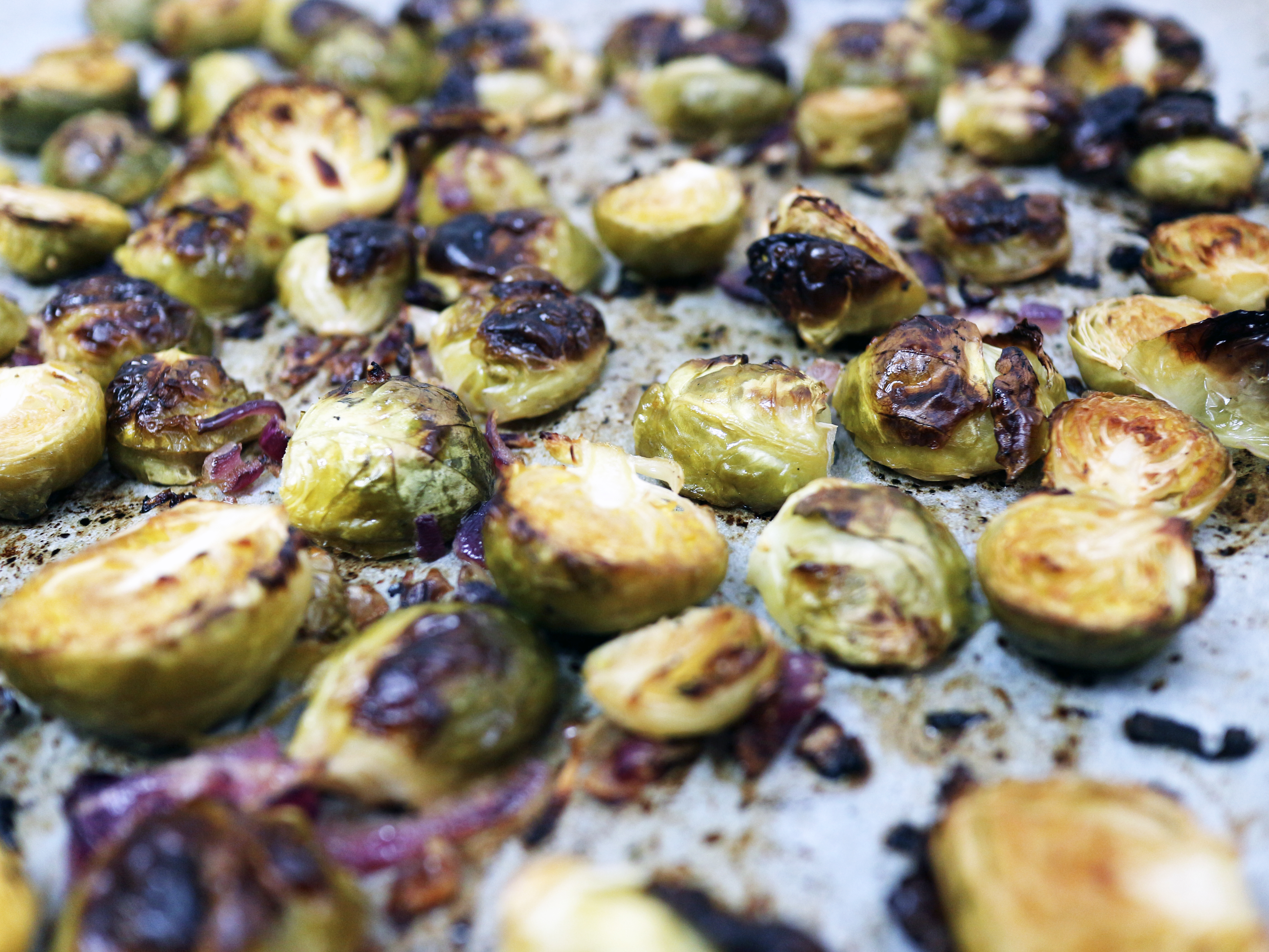 Cavoletti Di Bruxelles Al Forno Con Aceto Balsamico Vegan Cucina Felice