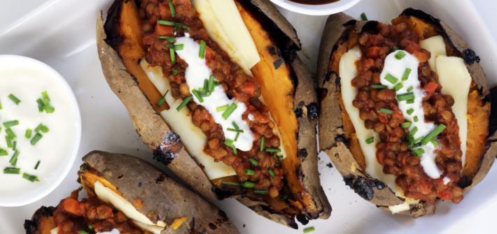 patate ripiene vegan jacket potatoes