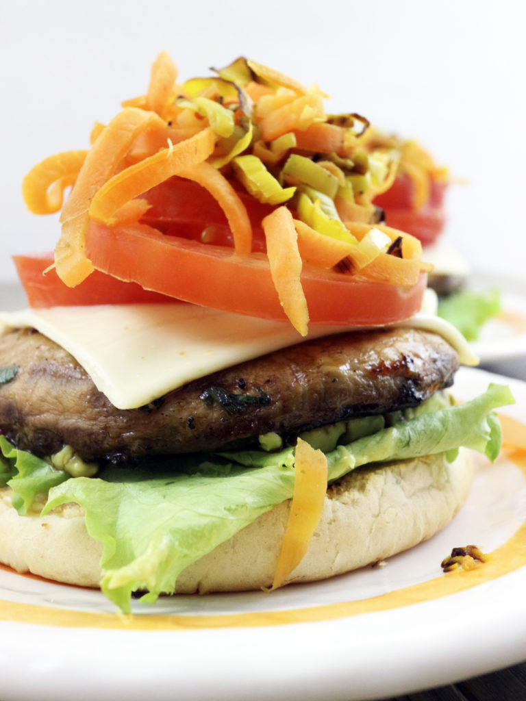 portobello burger ricetta vegan