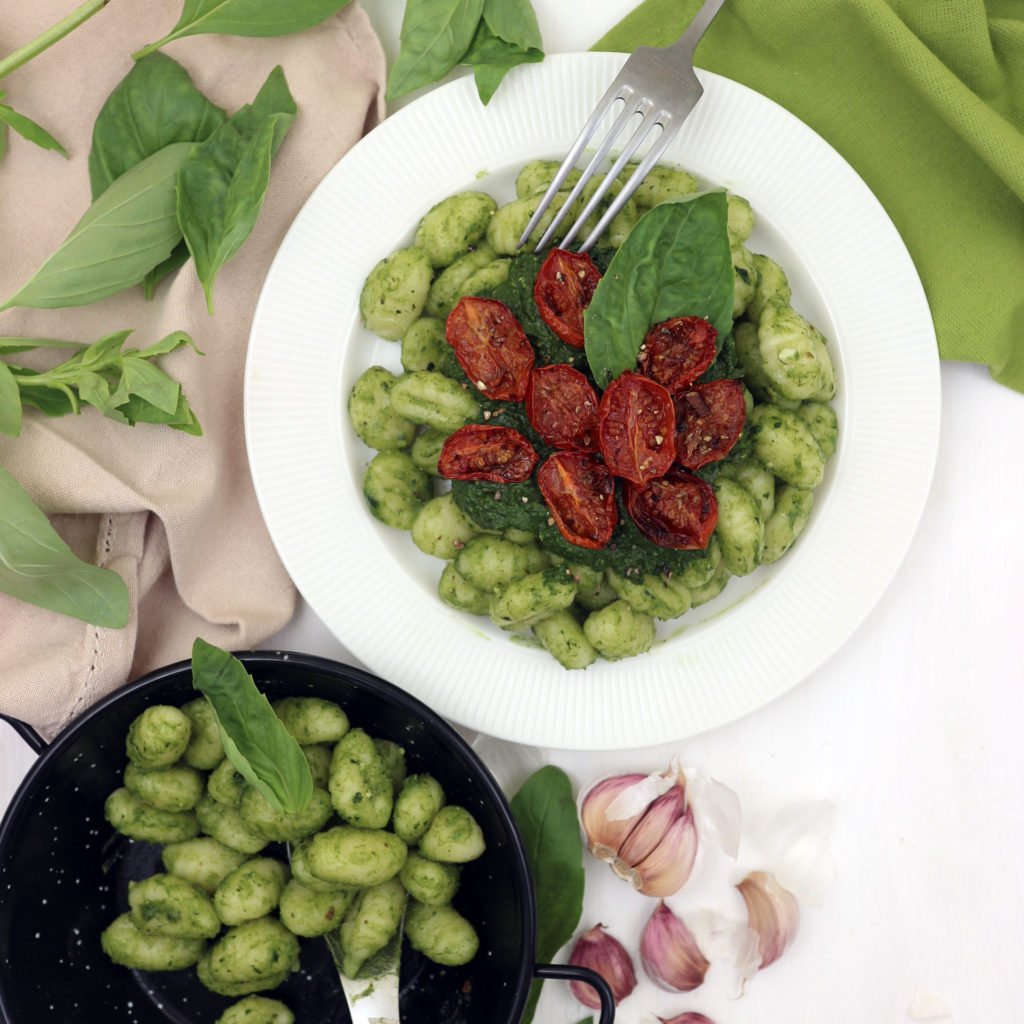 gnocchi agli spinaci vegan