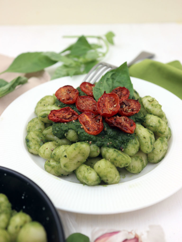 gnocchi agli spinaci vegan