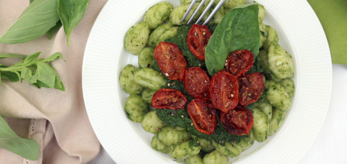 gnocchi agli spinaci vegan