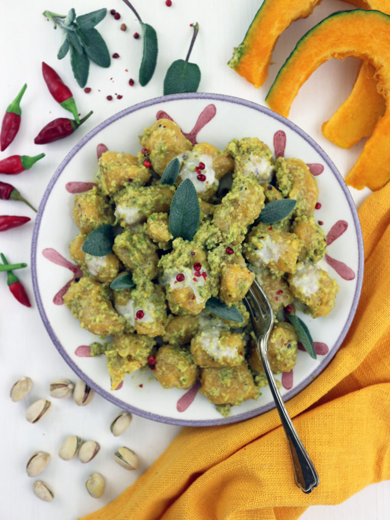 gnocchi di zucca vegan senza patate