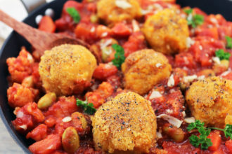 polpette di zucca e ceci