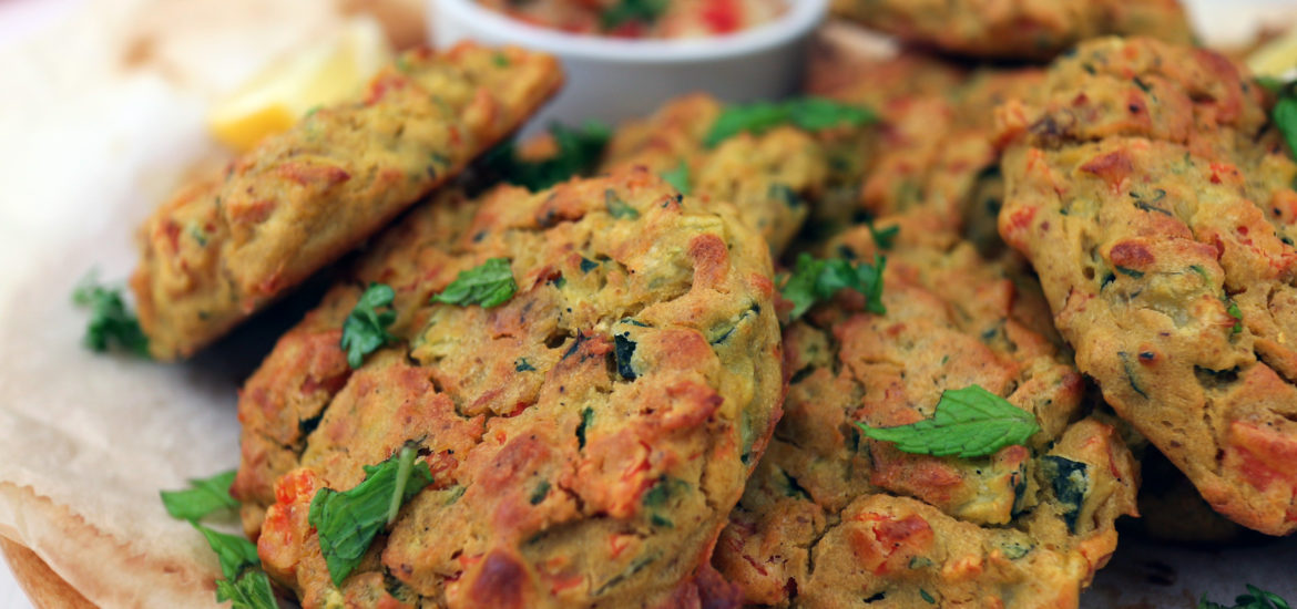 pakora di verdure al forno